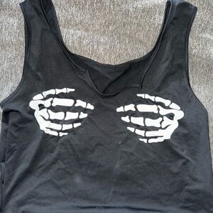 Black Skeleton pajama set